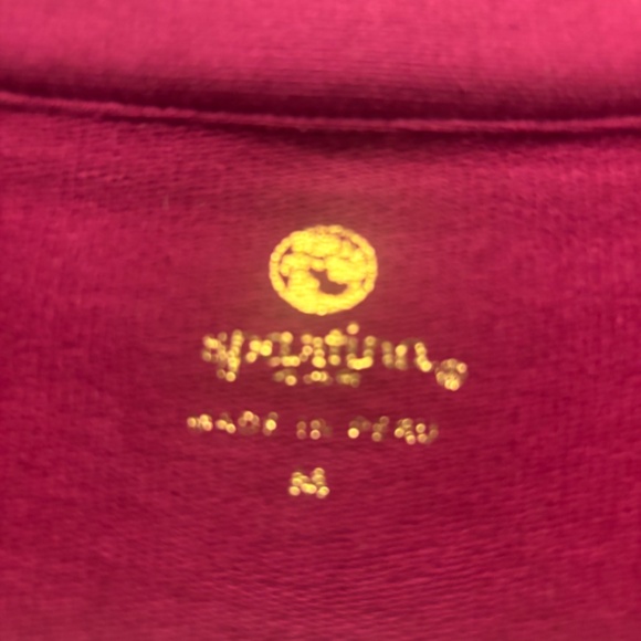 Spartina 449 Nora Half-Zip Dress in Magenta, Size M - Picture 2 of 5